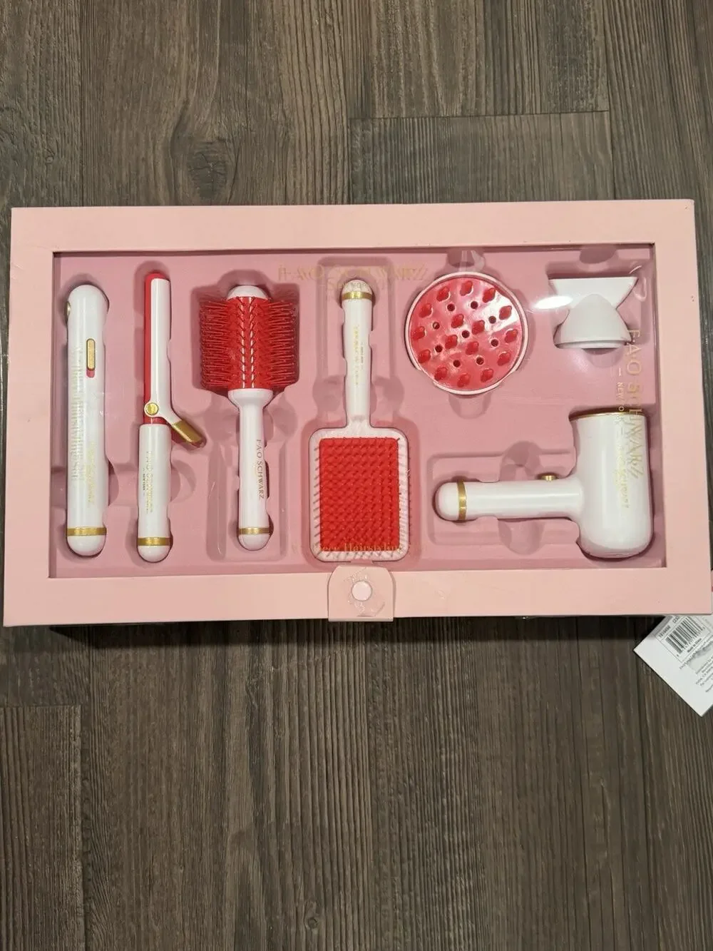 Brand New FAO Schwarz Pampered Play Hair Pro 8 Piece Pretend Play Styling Set